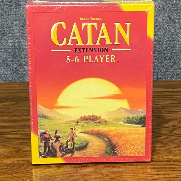 Catan 5-6 Player Extension Board Game Klaus Teuber Sealed New Trading - Picture 1 of 8